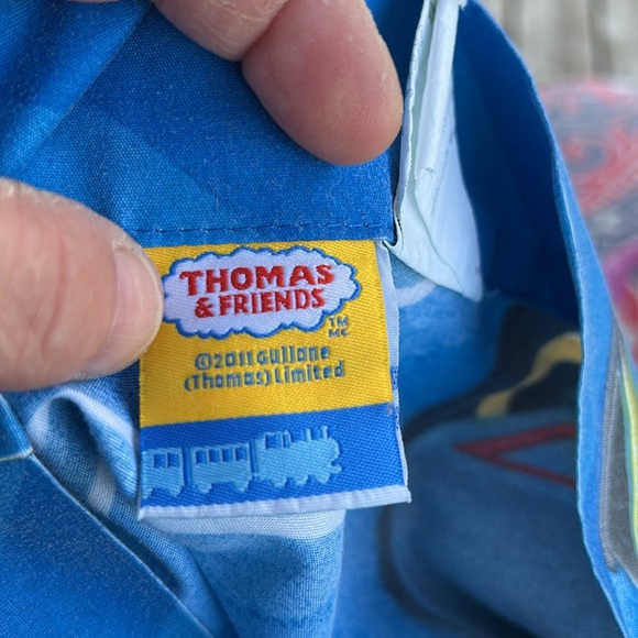 2011 Thomas the Tank Engine Blue pillowcase (1) - Picture 3 of 4
